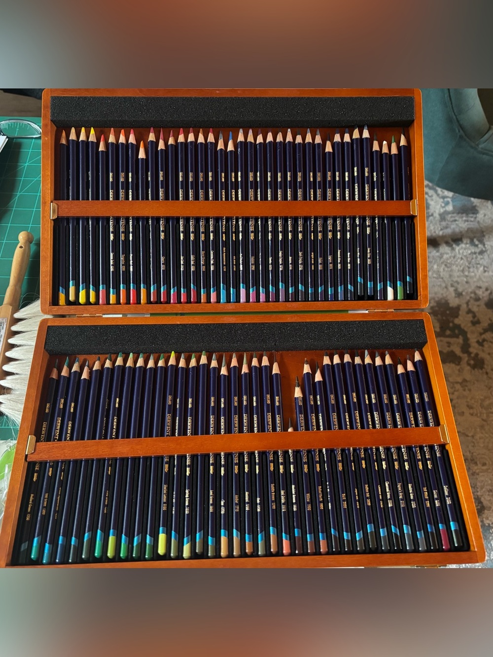 Derwent Inktense EUC Colored Pencil. Set of 72.